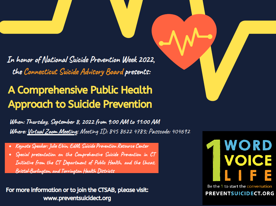 National Suicide Prevention Week 2022